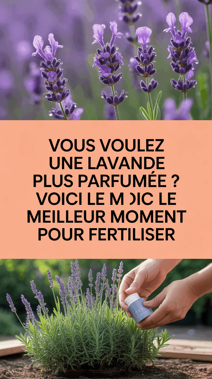 Vous voulez une lavande plus parfumée ? Voici le meilleur moment pour fertiliser
