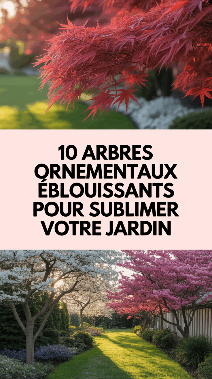 10 Arbres Ornementaux Éblouissants pour Sublimer Votre Jardin