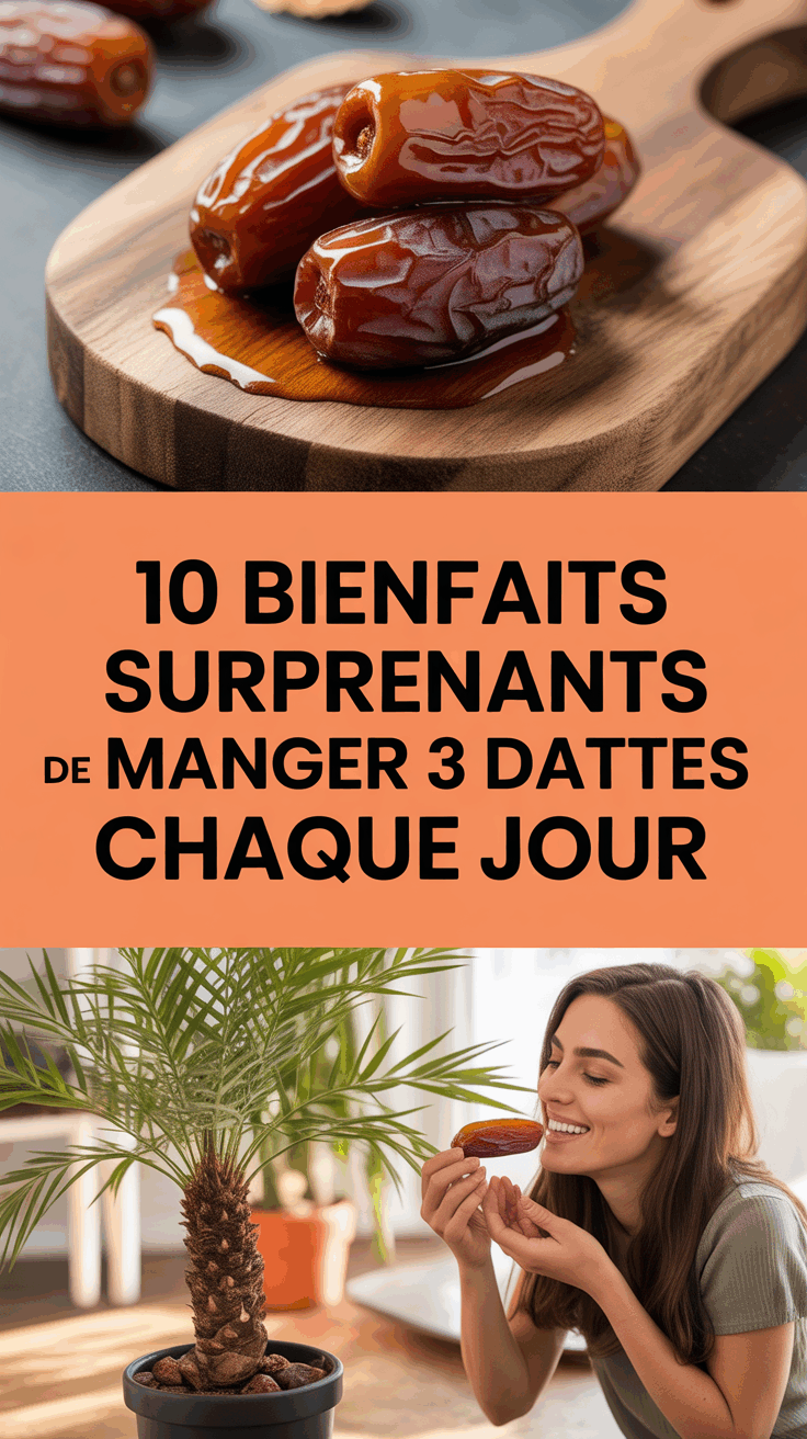 10 Bienfaits Surprenants de Manger 3 Dattes Chaque Jour