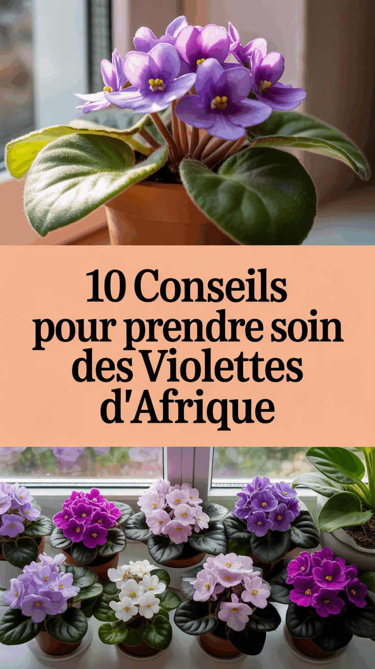 10 Conseils pour Prendre Soin des Violettes d&rsquo;Afrique