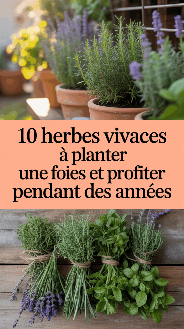10 Herbes Vivaces à Planter Une Fois et Profiter Pendant des Années