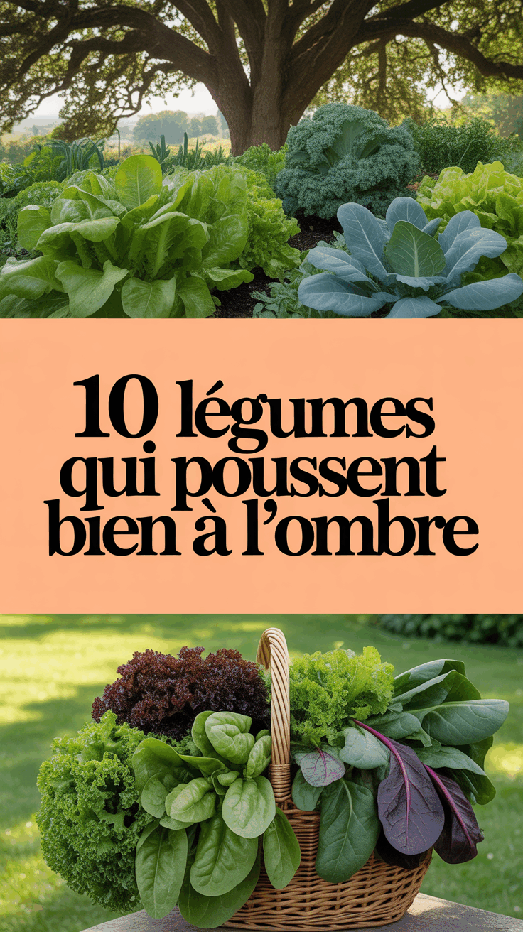 10 Légumes Qui Poussent Bien à l’Ombre