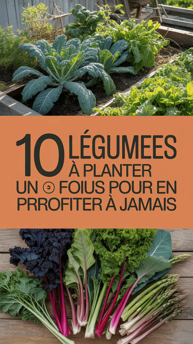10 Légumes Vivaces à Planter Une Fois pour en Profiter à Jamais