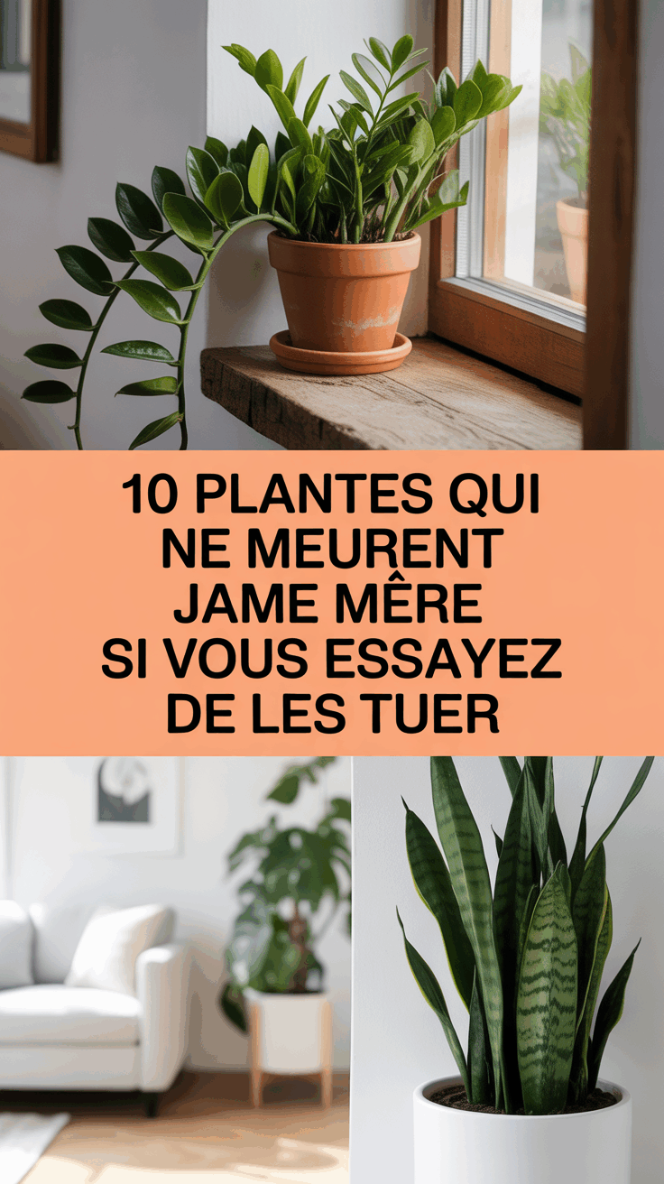 10 Plantes Qui Ne Meurent Jamais Même Si Vous Essayez de les Tuer