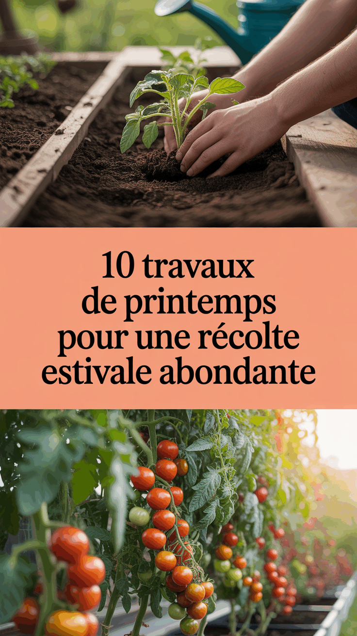 10 Travaux de printemps pour une récolte estivale abondante