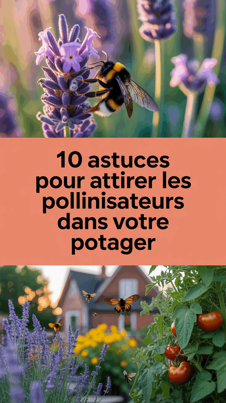 10 astuces pour attirer les pollinisateurs dans votre potager