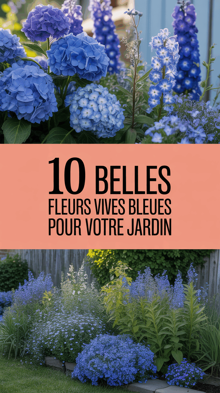 10 belles fleurs vivaces bleues pour votre jardin