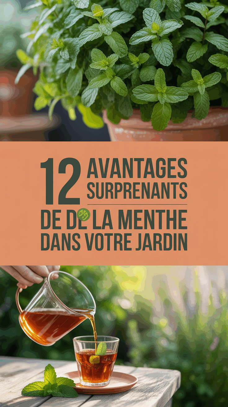 12 avantages surprenants de cultiver de la menthe dans votre jardin