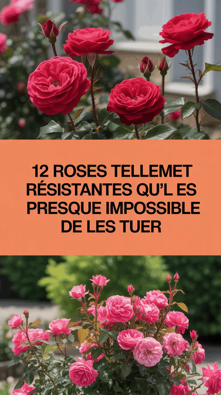 12 roses tellement résistantes qu&rsquo;il est presque impossible de les tuer