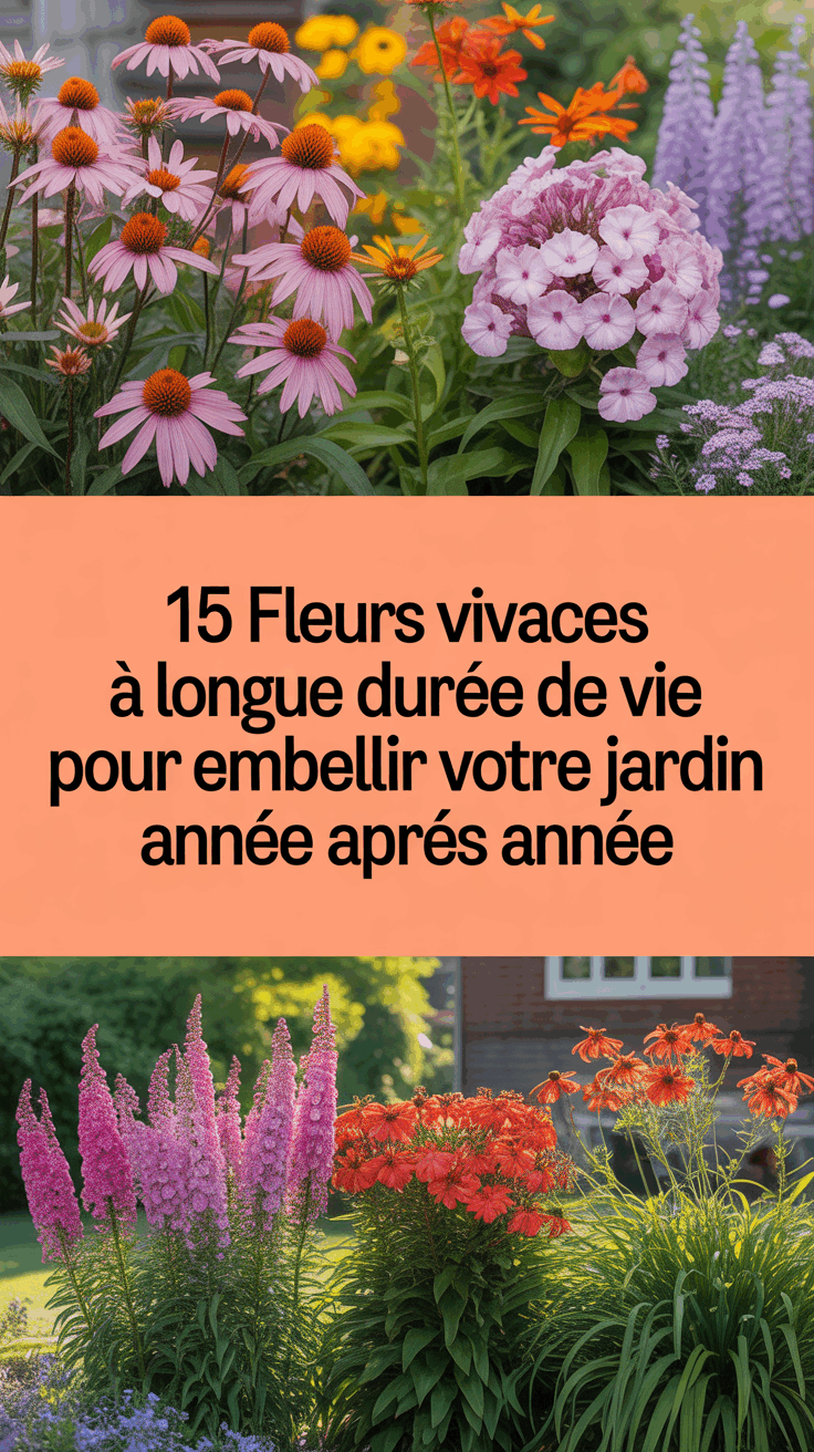 15 fleurs vivaces à longue durée de vie pour embellir votre jardin année après année