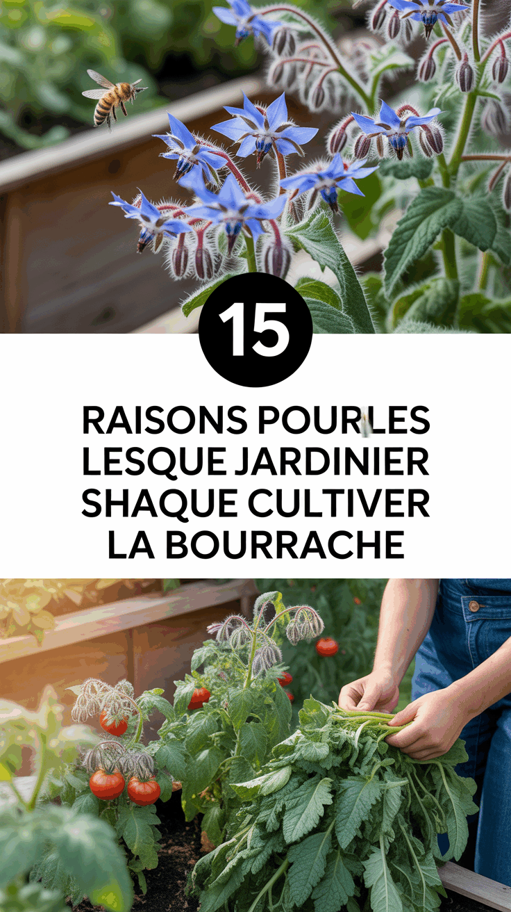 15 raisons pour lesquelles chaque jardinier devrait cultiver la bourrache