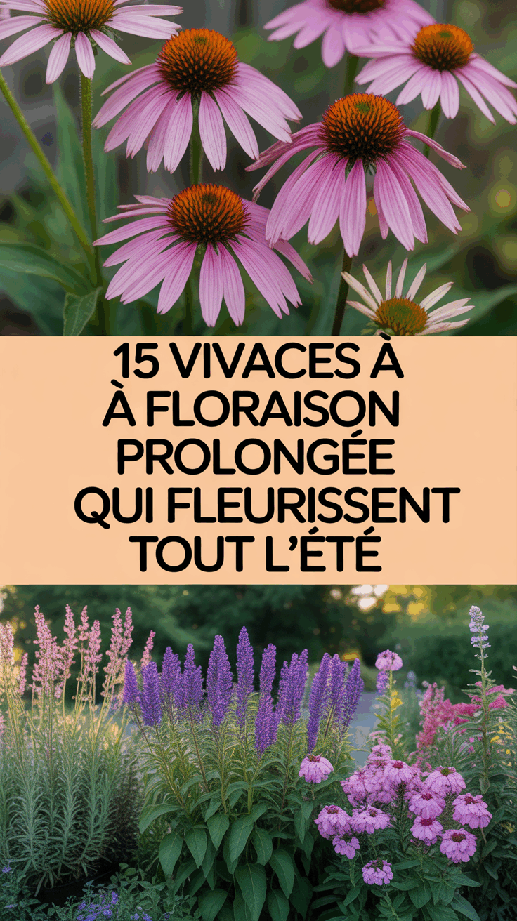 15 vivaces à floraison prolongée qui fleurissent tout l&rsquo;été