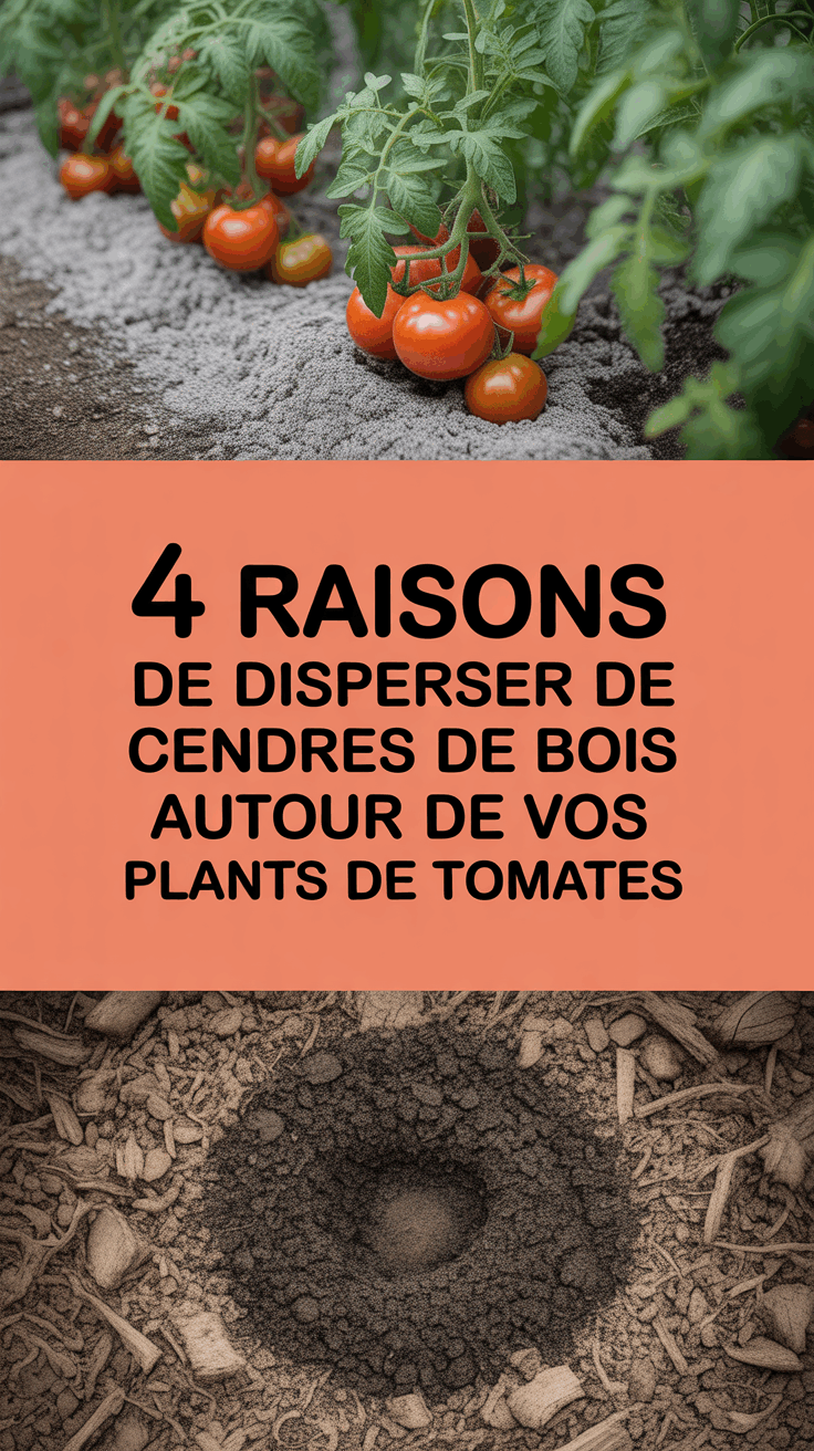 4 raisons de disperser des cendres de bois autour de vos plants de tomates