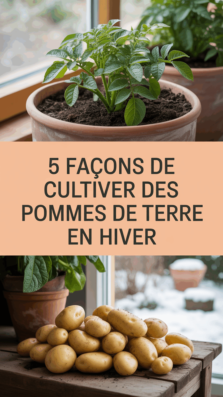 5 façons de cultiver des pommes de terre en hiver
