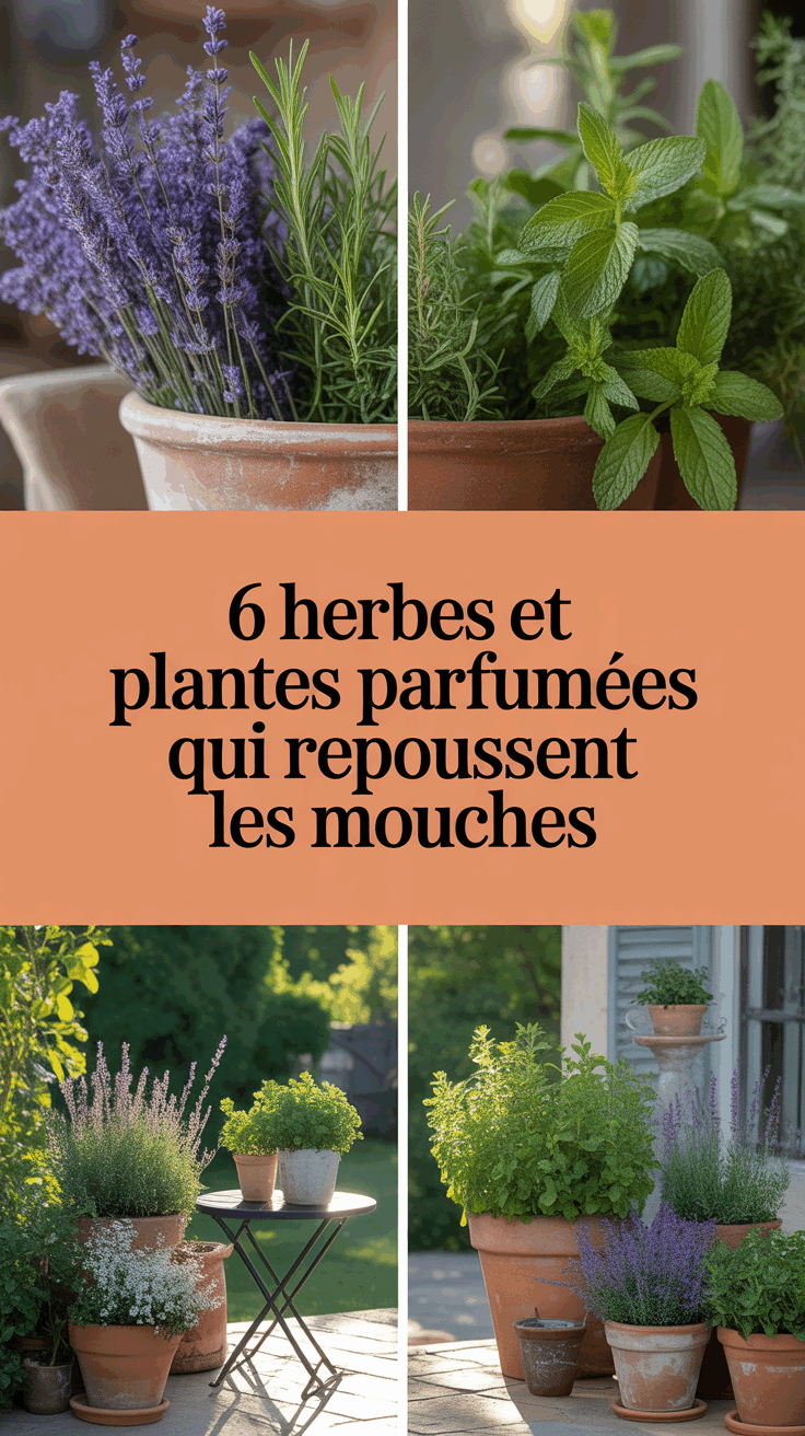 6 Herbes et Plantes Parfumées Qui Repoussent les Mouches