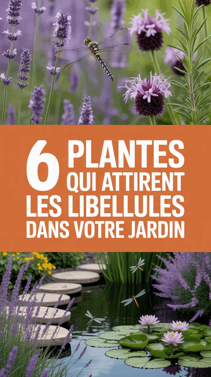6 Plantes qui Attirent les Libellules dans Votre Jardin