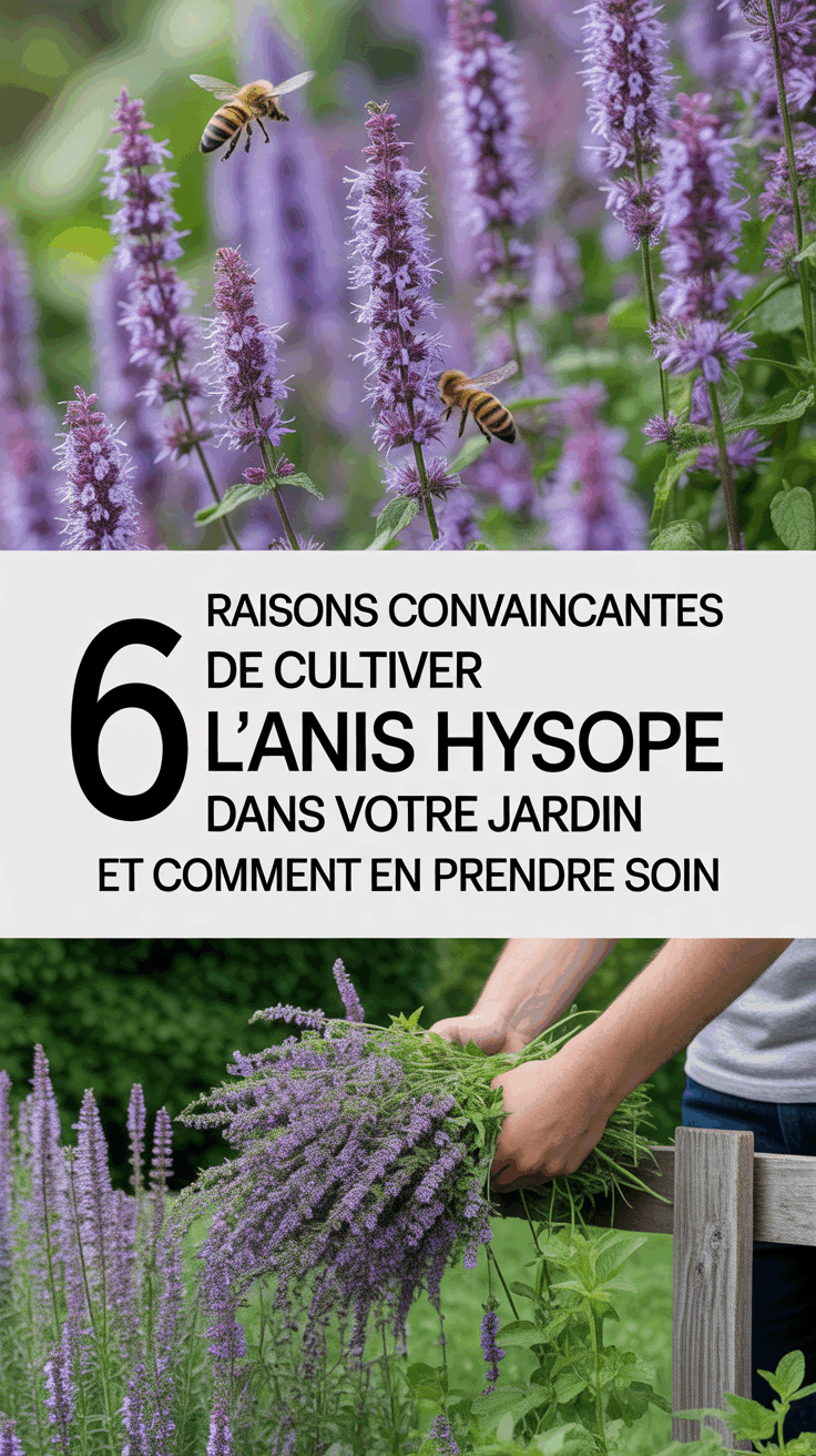 6 raisons convaincantes de cultiver l&rsquo;anis hysope dans votre jardin et comment en prendre soin