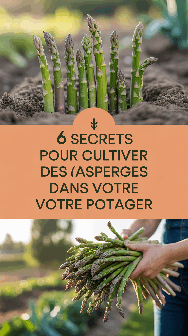 6 secrets pour cultiver des asperges dans votre potager