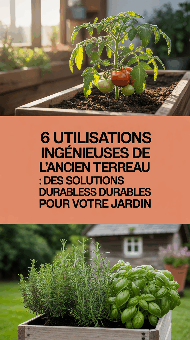 6 utilisations ingénieuses de l&rsquo;ancien terreau : des solutions durables pour votre jardin