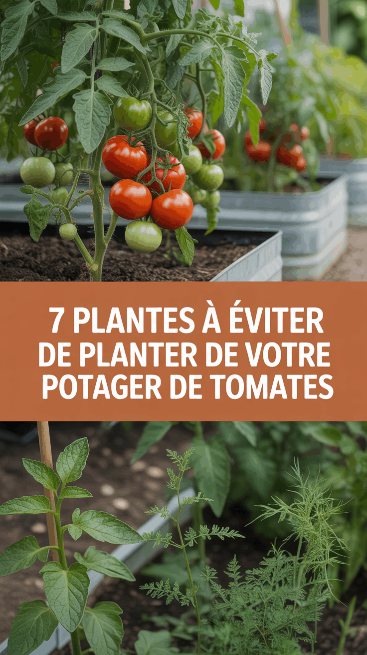 7 Plantes à Éviter de Planter Près de Votre Potager de Tomates