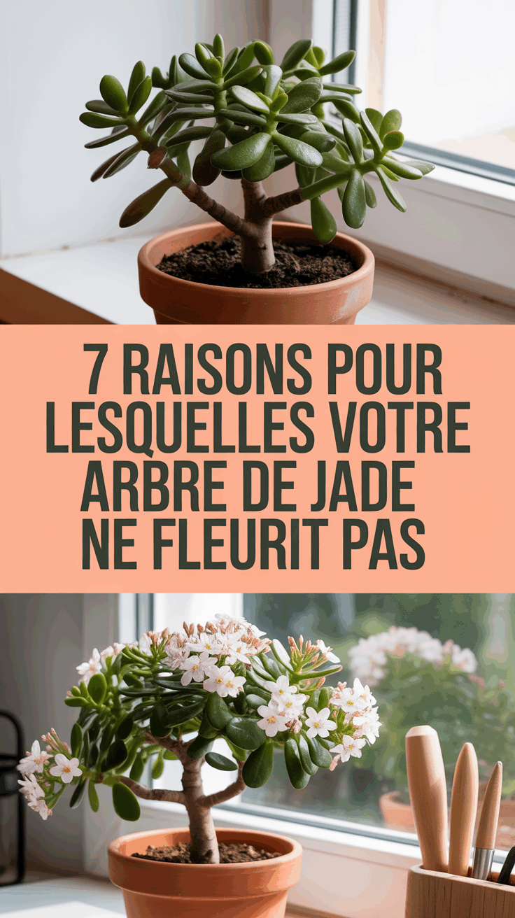 7 raisons pour lesquelles votre arbre de jade ne fleurit pas