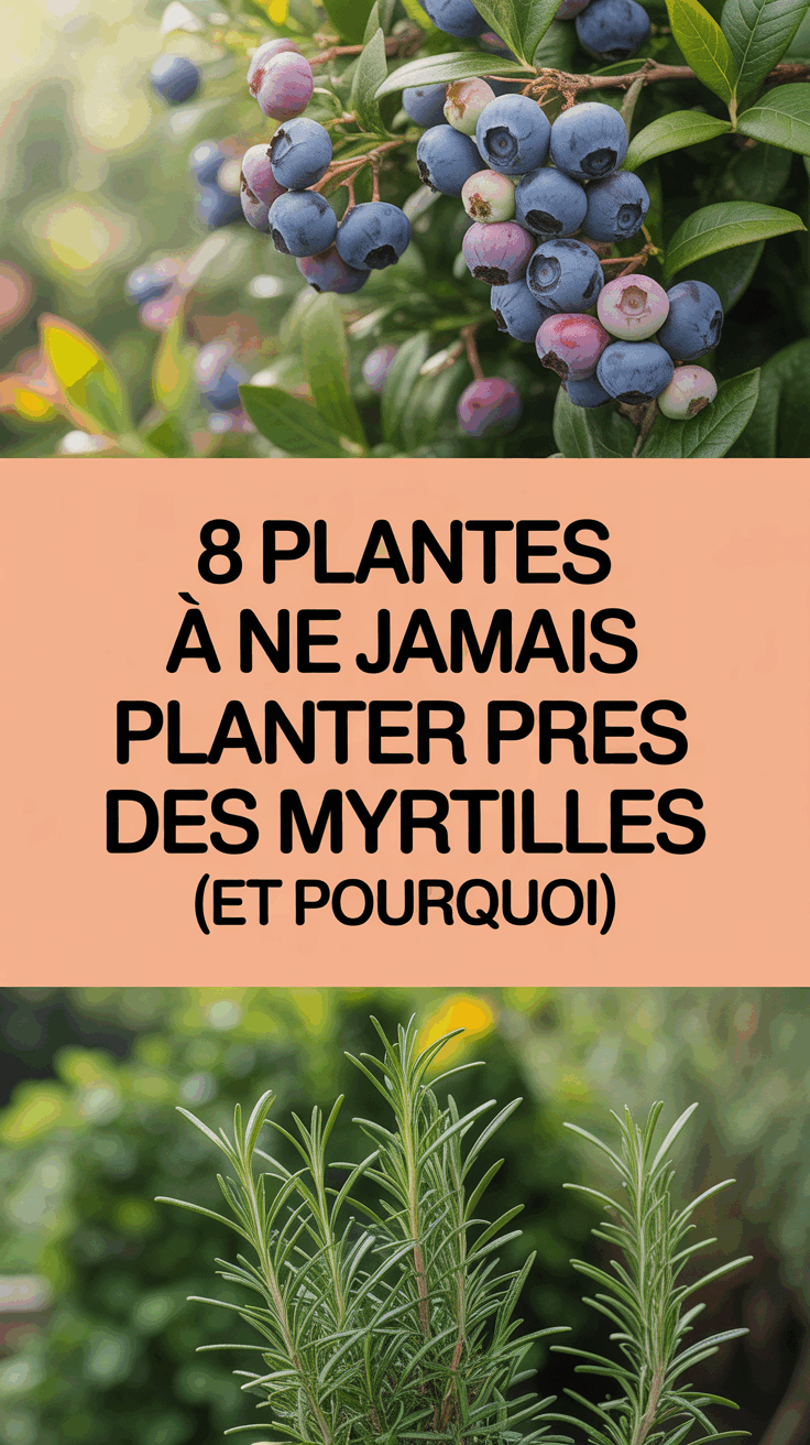 8 Plantes à Ne Jamais Planter Près des Myrtilles (et Pourquoi)