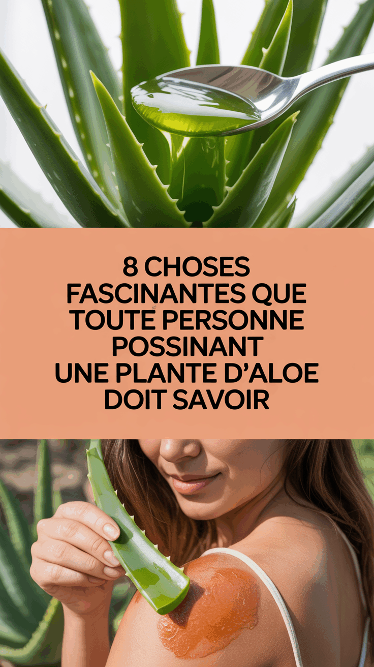 8 choses fascinantes que toute personne possédant une plante d&rsquo;aloe doit savoir