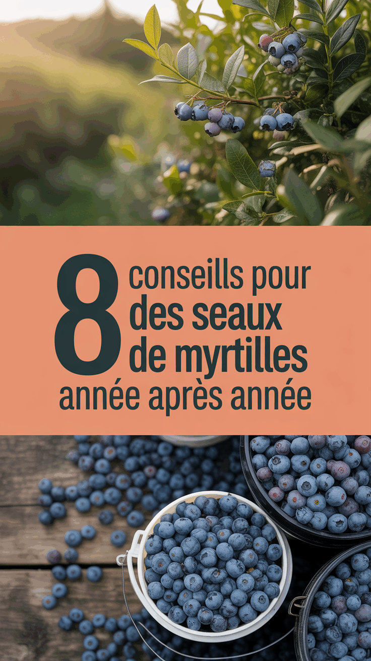 8 conseils pour cultiver des seaux de myrtilles année après année