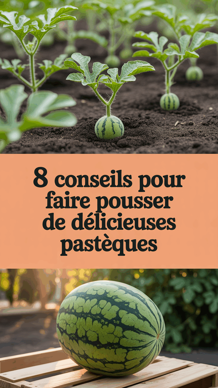 8 conseils pour faire pousser de délicieuses pastèques