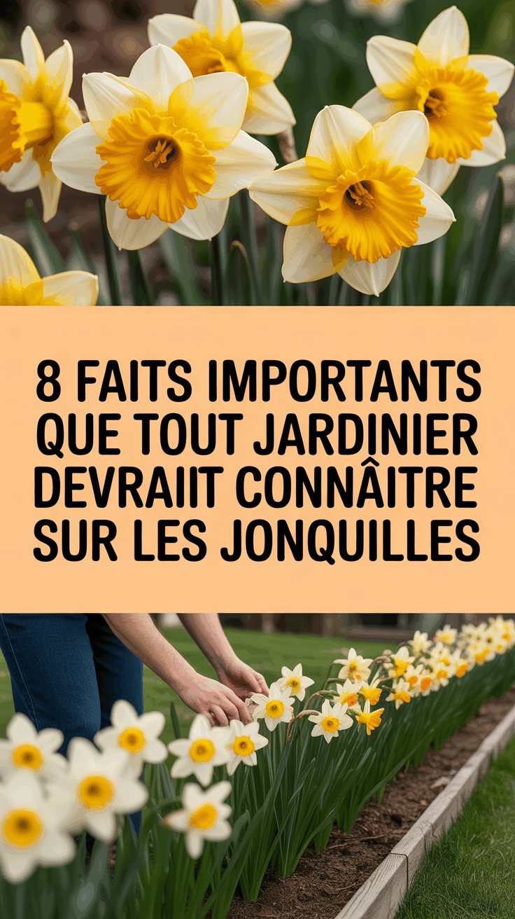 8 faits importants que tout jardinier devrait connaître sur les jonquilles