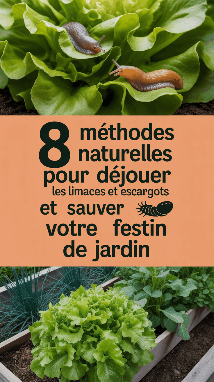 8 méthodes naturelles pour déjouer les limaces et escargots et sauver votre festin de jardin