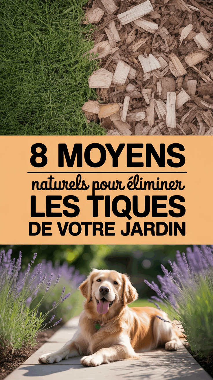 8 moyens naturels pour éliminer les tiques de votre jardin