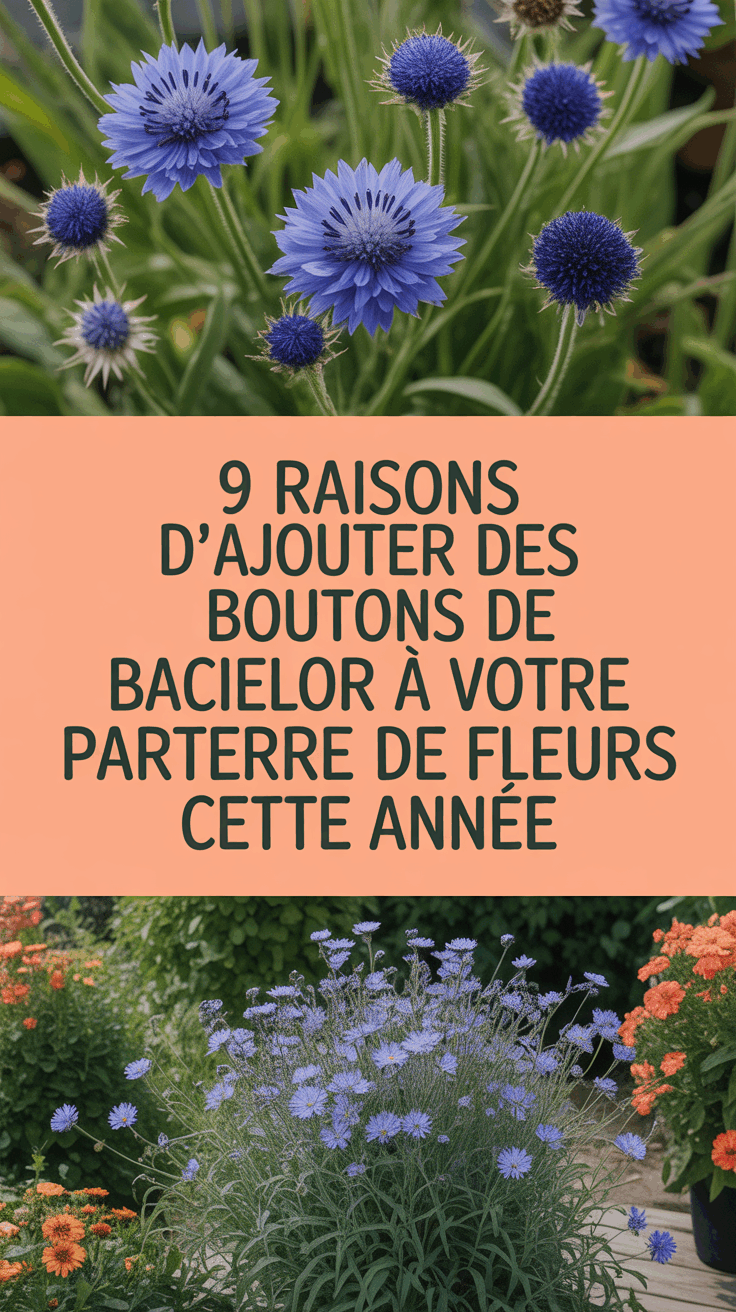 9 raisons d&rsquo;ajouter des boutons de bachelor à votre parterre de fleurs cette année