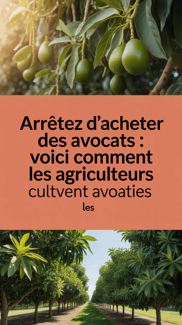Arrêtez d&rsquo;acheter des avocats : voici comment les agriculteurs cultivent les avocatiers