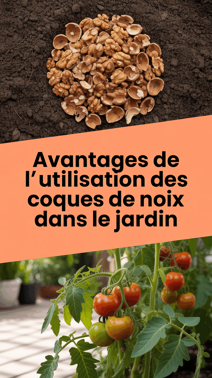 Avantages de l&rsquo;utilisation des coques de noix dans le jardin