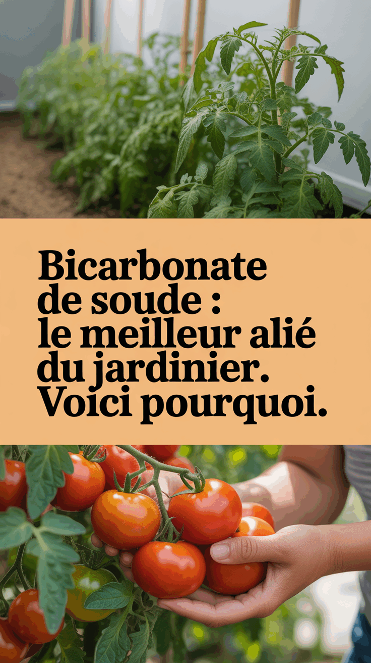 Bicarbonate de soude : le meilleur allié du jardinier. Voici pourquoi.