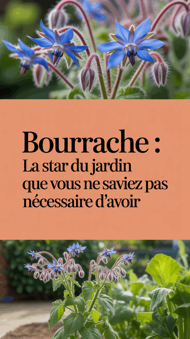 Bourrache : La star du jardin que vous ne saviez pas nécessaire d’avoir