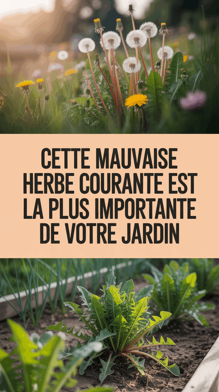 Cette Mauvaise Herbe Courante est la Plus Importante de Votre Jardin
