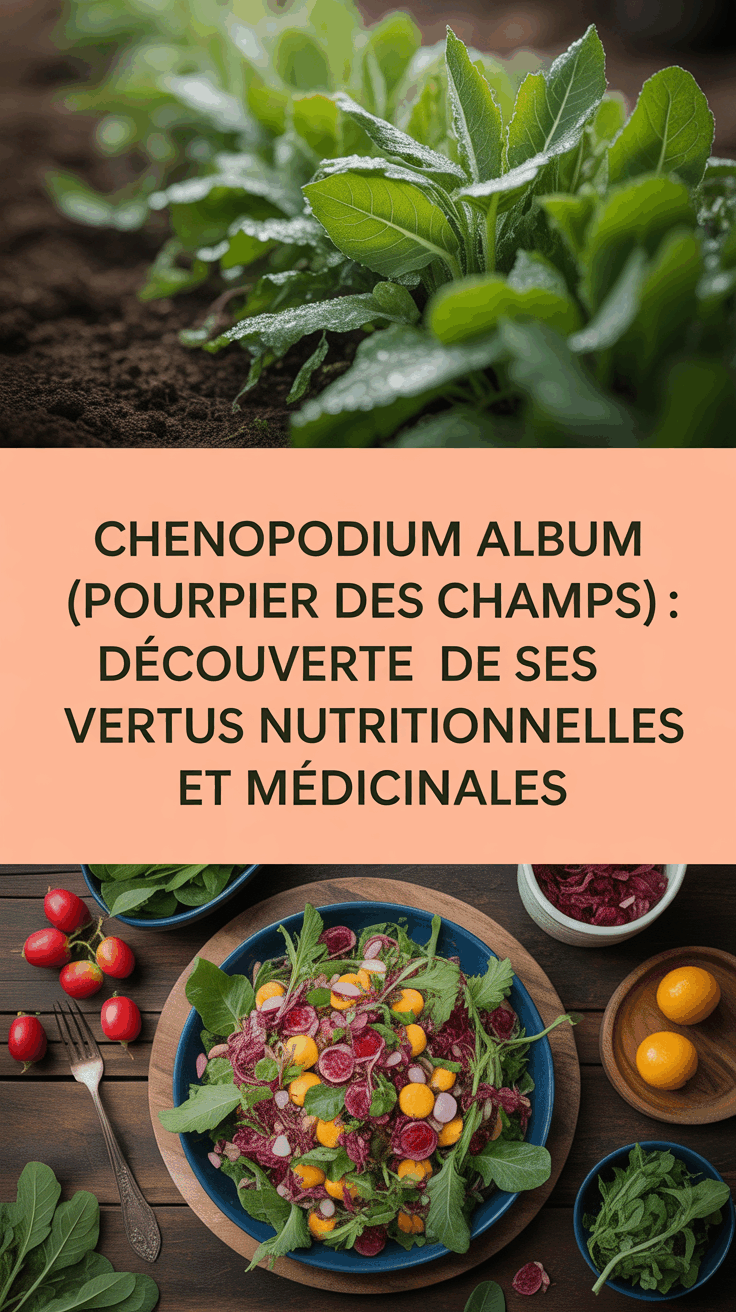 Chenopodium Album (Pourpier des champs) : Découverte de ses vertus nutritionnelles et médicinales