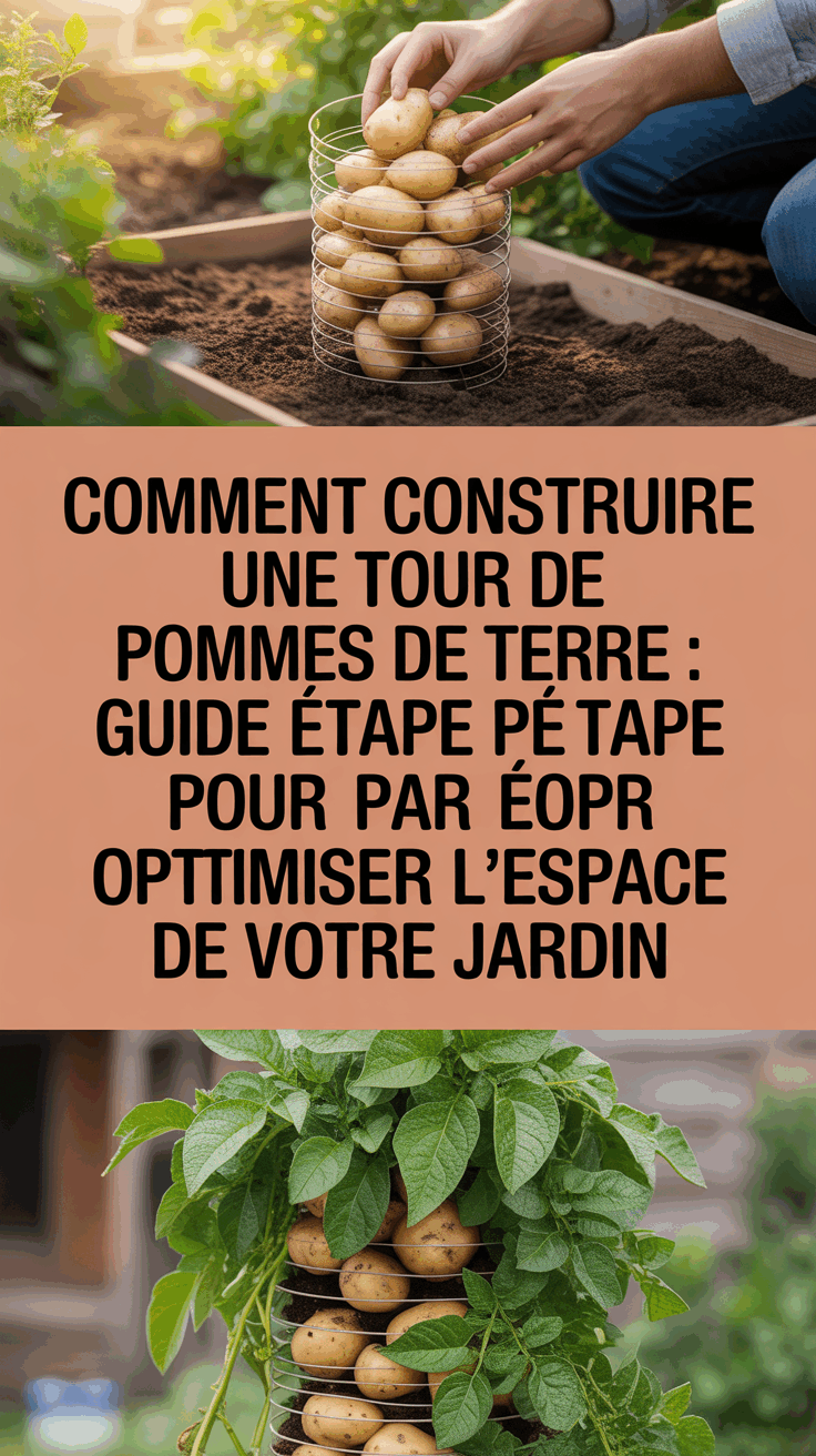 Comment Construire une Tour de Pommes de Terre : Guide Étape par Étape pour Optimiser l&rsquo;Espace de Votre Jardin