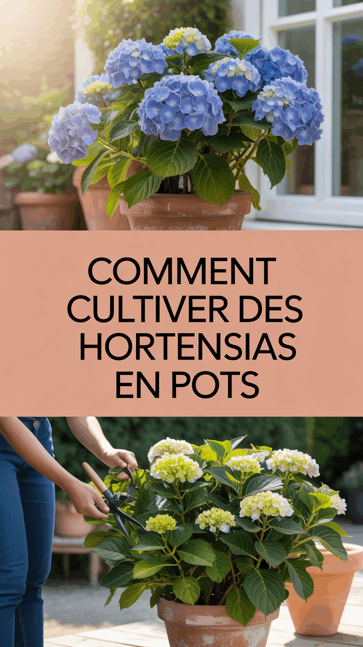 Comment Cultiver des Hortensias en Pots