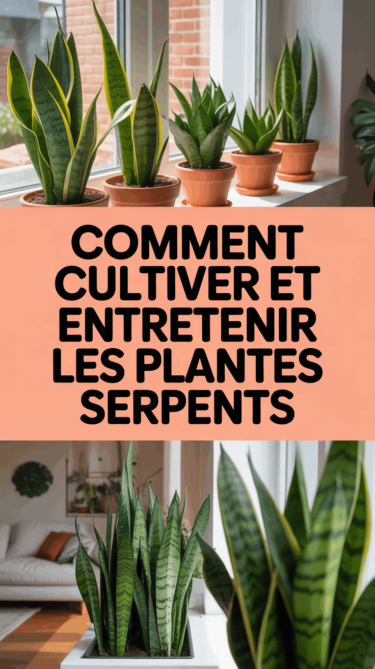 Comment Cultiver et Entretenir les Plantes Serpents