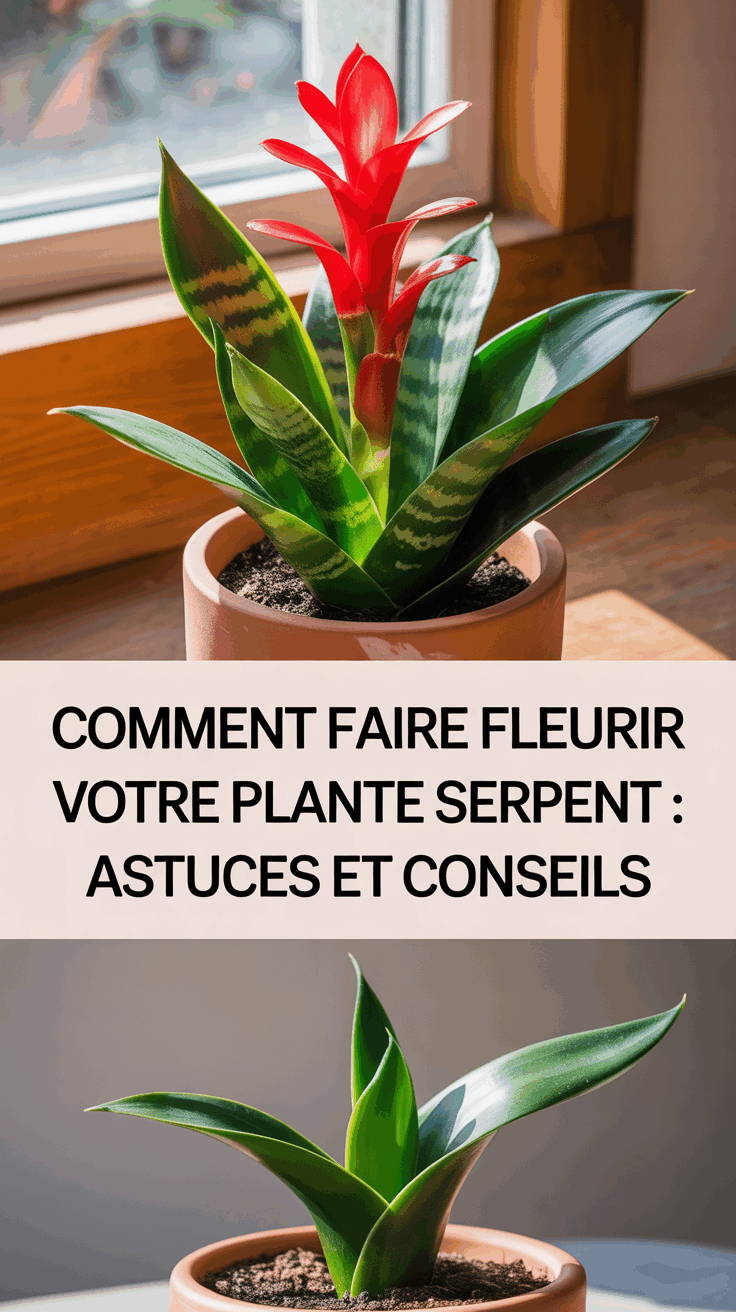 Comment Faire Fleurir Votre Plante Serpent : Astuces et Conseils
