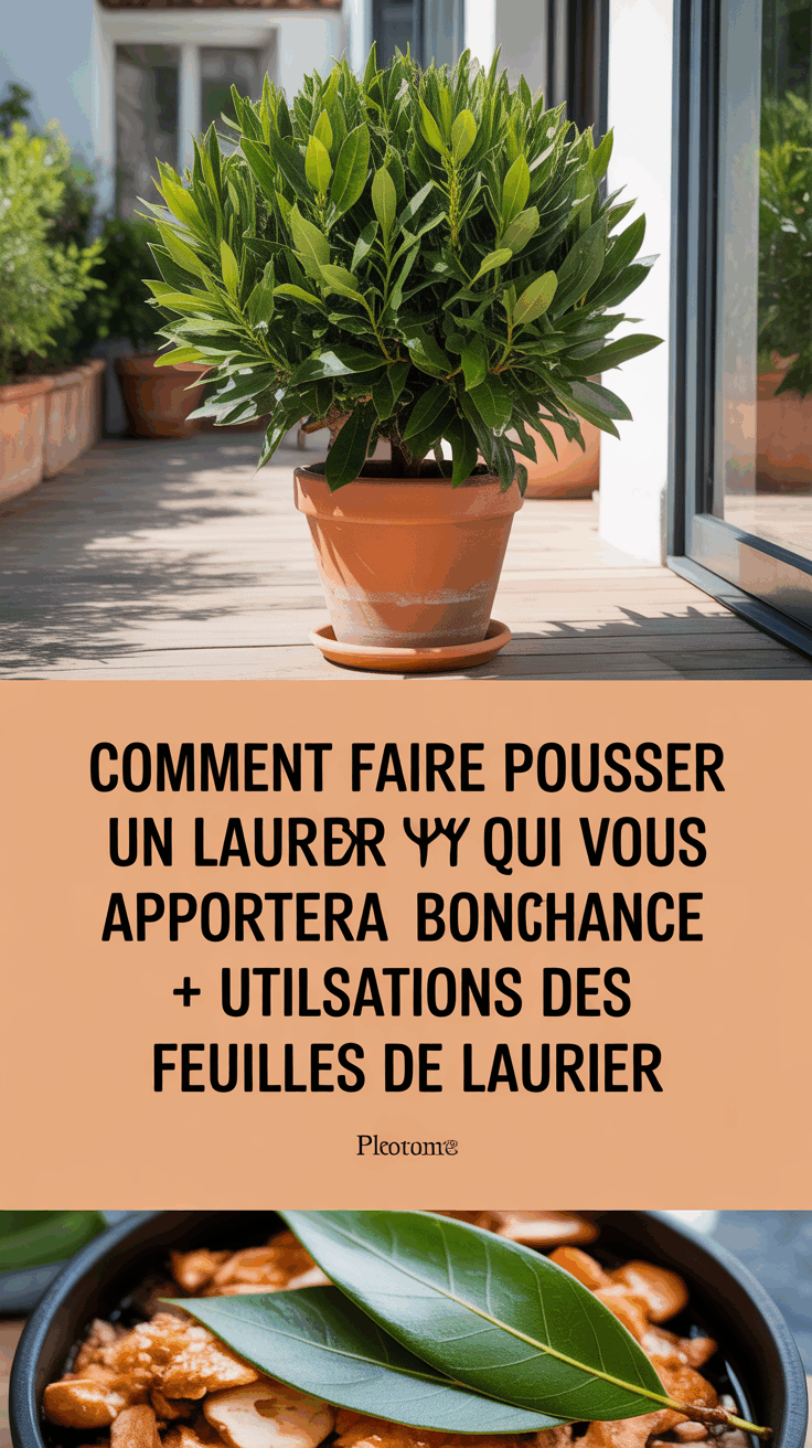 Comment Faire Pousser un Laurier Qui Vous Apportera Bonne Chance + Utilisations des Feuilles de Laurier
