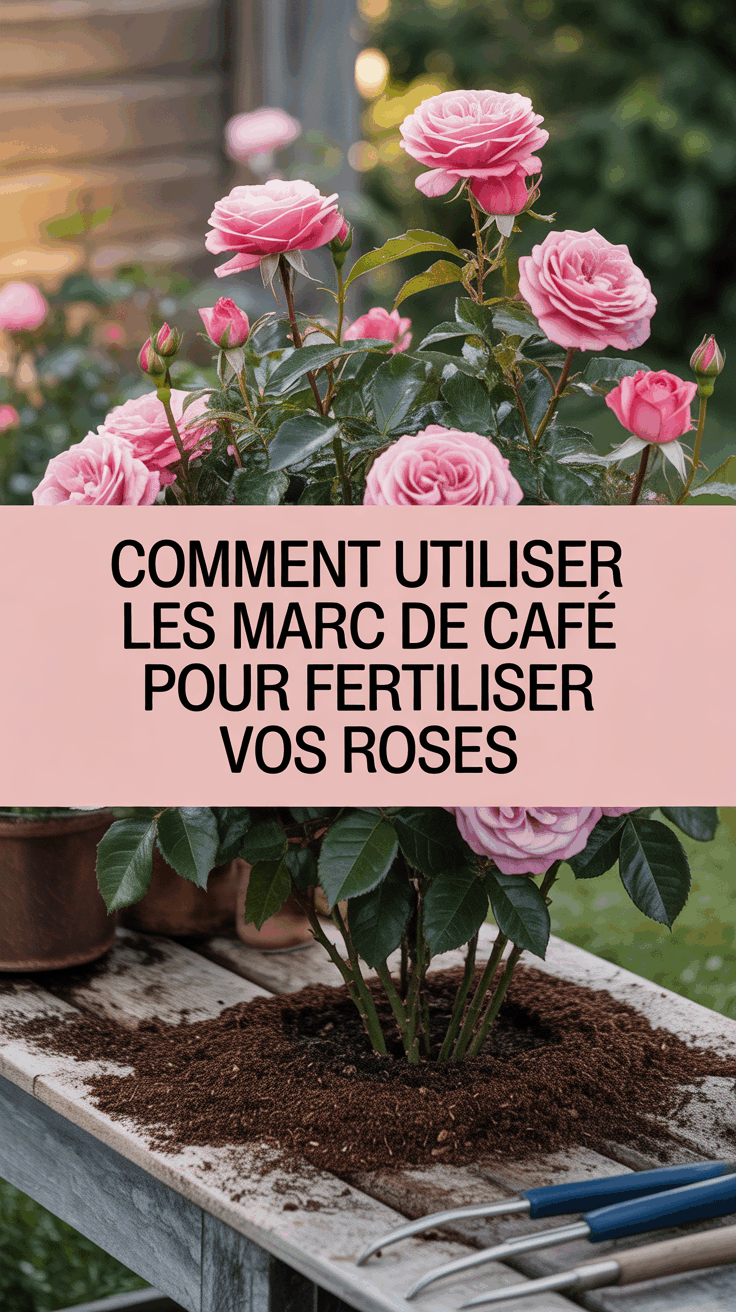 Comment Utiliser les Marc de Café pour Fertiliser Vos Roses