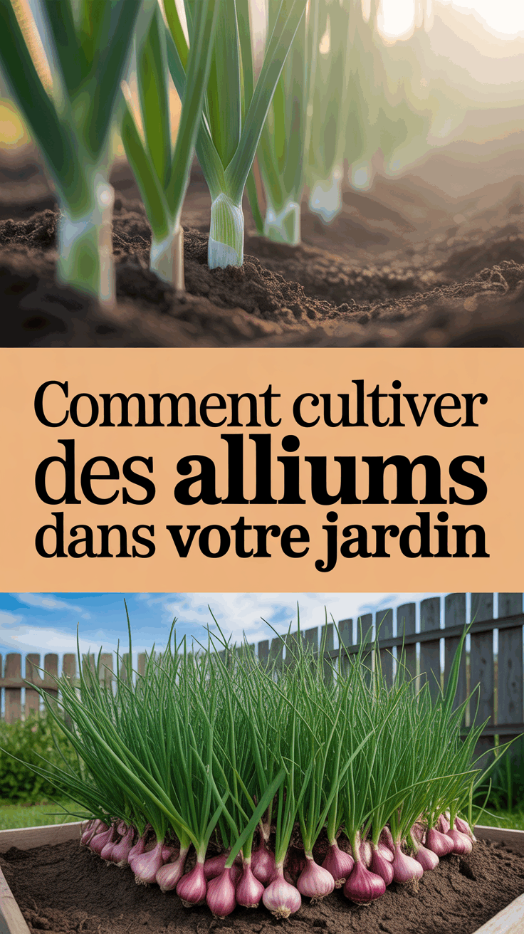 Comment cultiver des alliums dans votre jardin