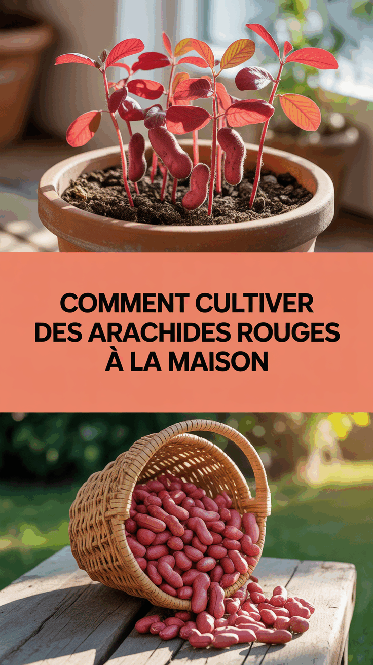 Comment cultiver des arachides rouges à la maison