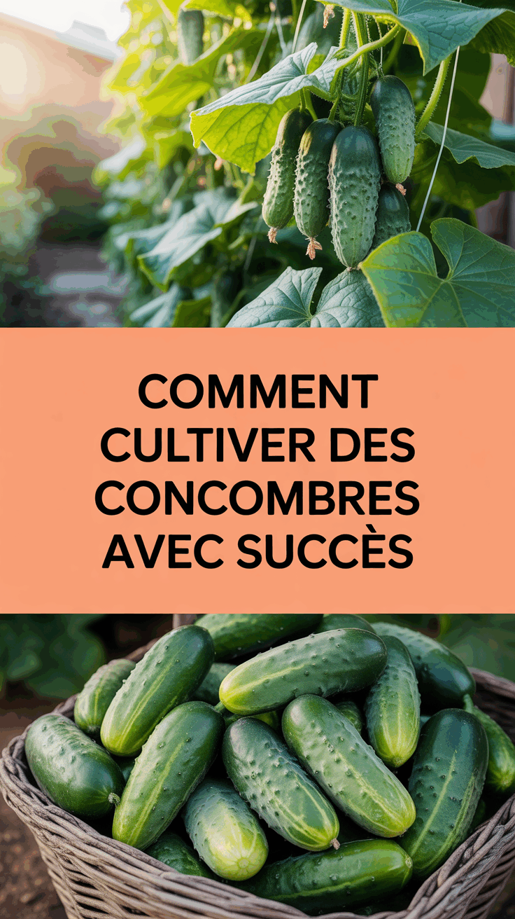 Comment cultiver des concombres avec succès
