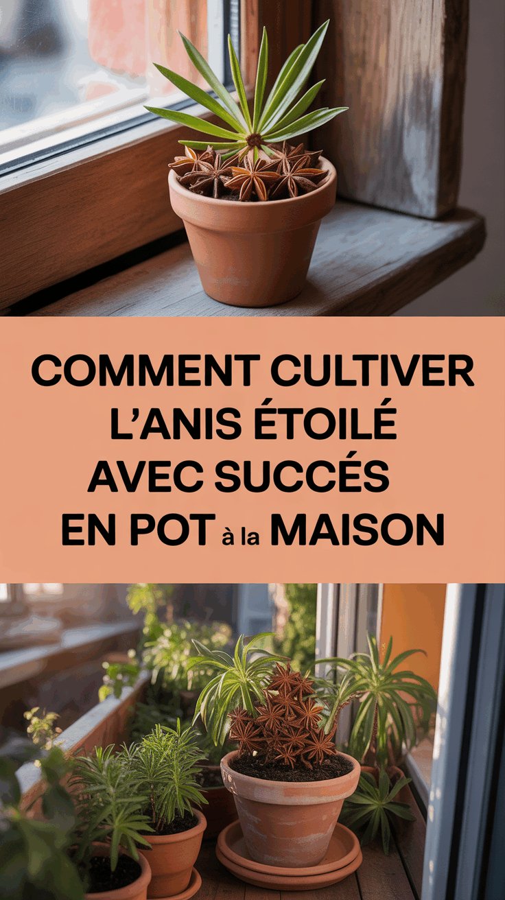 Comment cultiver l&rsquo;anis étoilé avec succès en pot à la maison