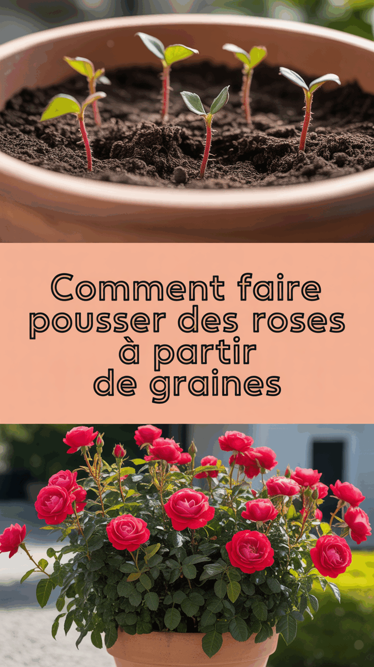 Comment faire pousser des roses à partir de graines